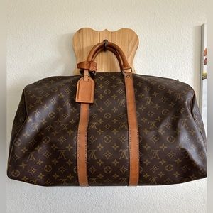 Louis Vuitton Monogram Keepall 50